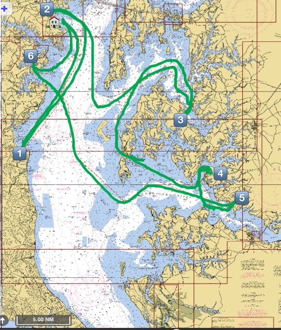 Chesapeake Bay Chart