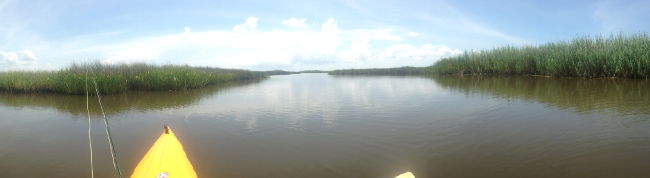 kayak panorama